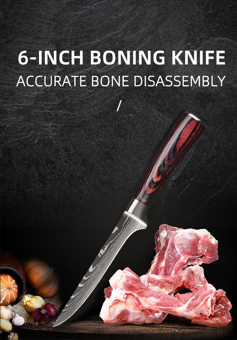 8-Inch Stainless Steel Chef Knife 4