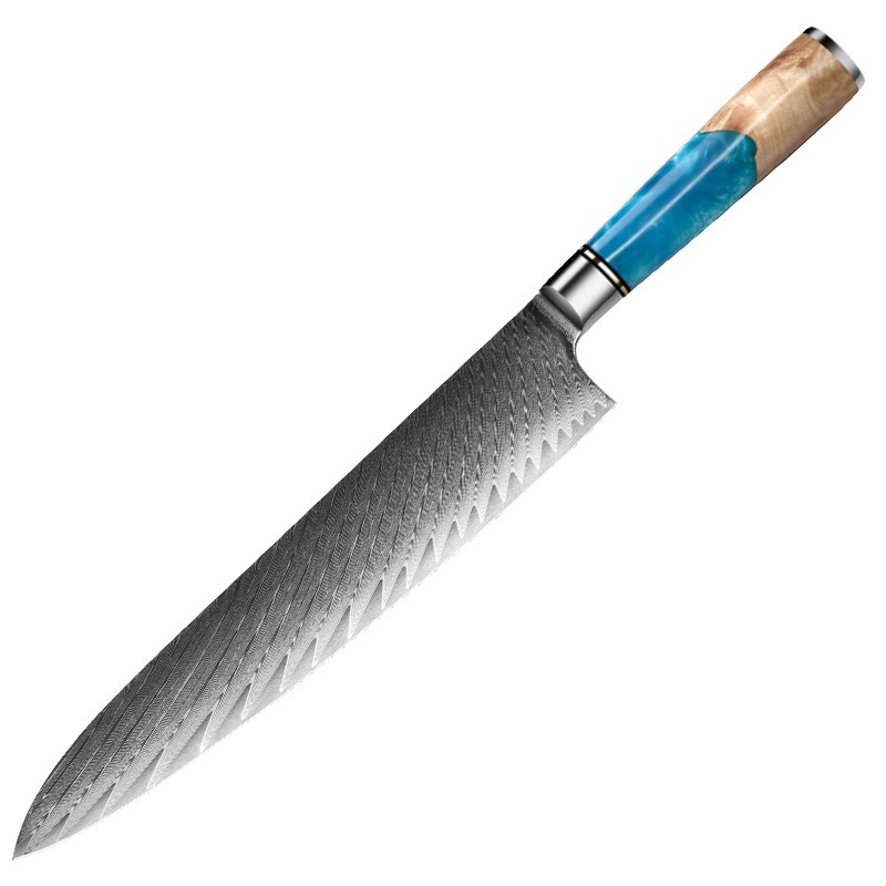 Damascus 9-inch Chef's Knife for house or commercial used